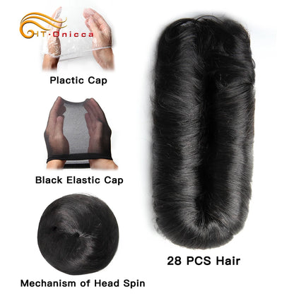 Curly Human Hair Bundles Brazilian Hair Weave Bundles Short Hair Human Hair Bundles For Woman - Duce Closet