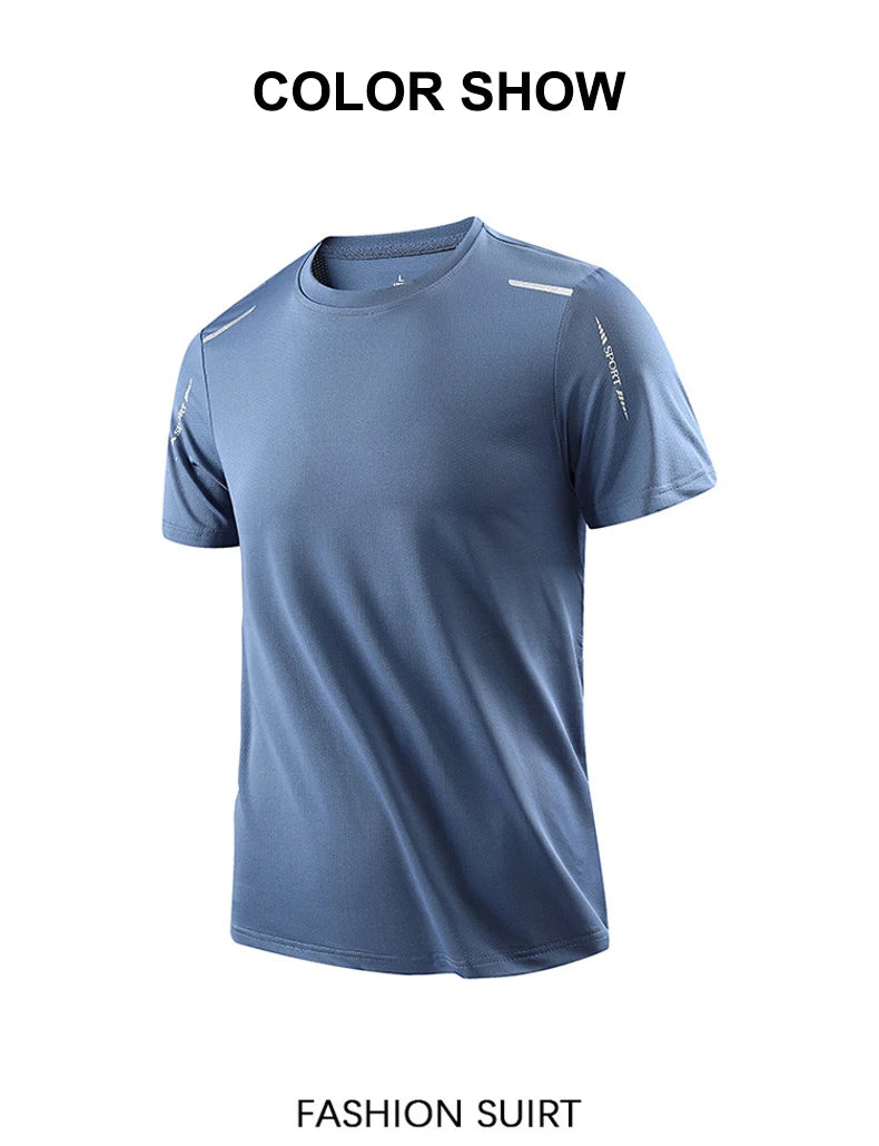 Men’s Quick-Dry Outdoor Sports T-Shirt - Duce Closet