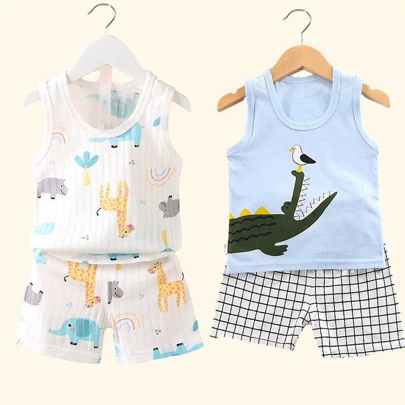 2-Piece Baby Boys’ Summer Outfit - Duce Closet