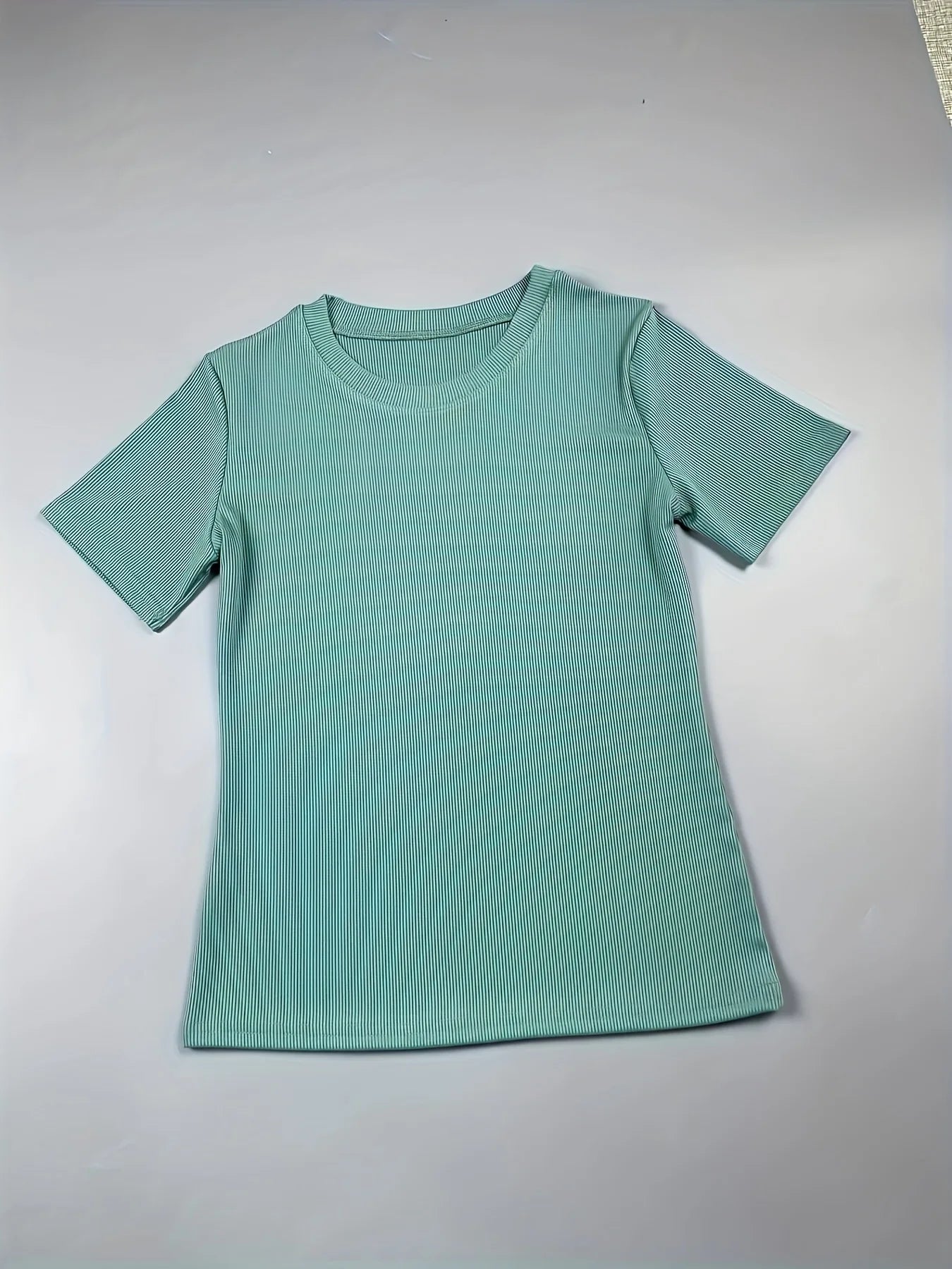 New style Lounge Wear Ribbed Casual 2 Piece Summer Shorts Set For Women Sleeve Top+Elastic Leggings Outfits - Duce Closet