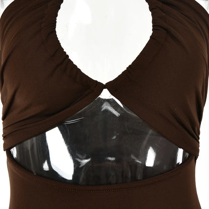 Sleeveless Bodycon Midi Dress - Duce Closet