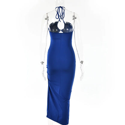 Sleeveless Bodycon Midi Dress - Duce Closet