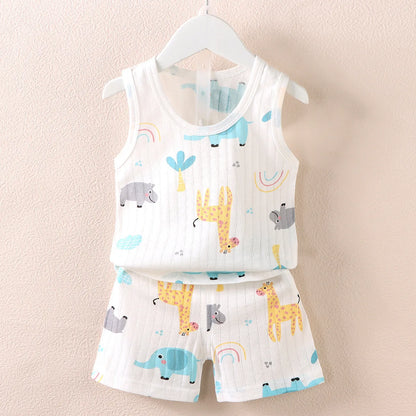 2-Piece Baby Boys’ Summer Outfit - Duce Closet