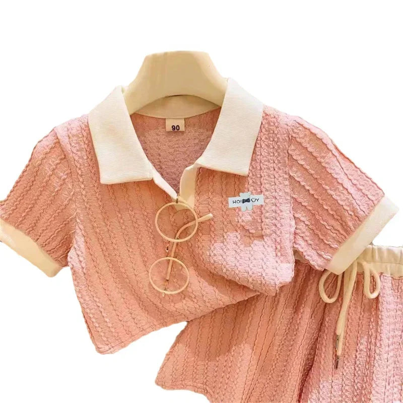 2-Piece Girls Summer Outfit - Duce Closet