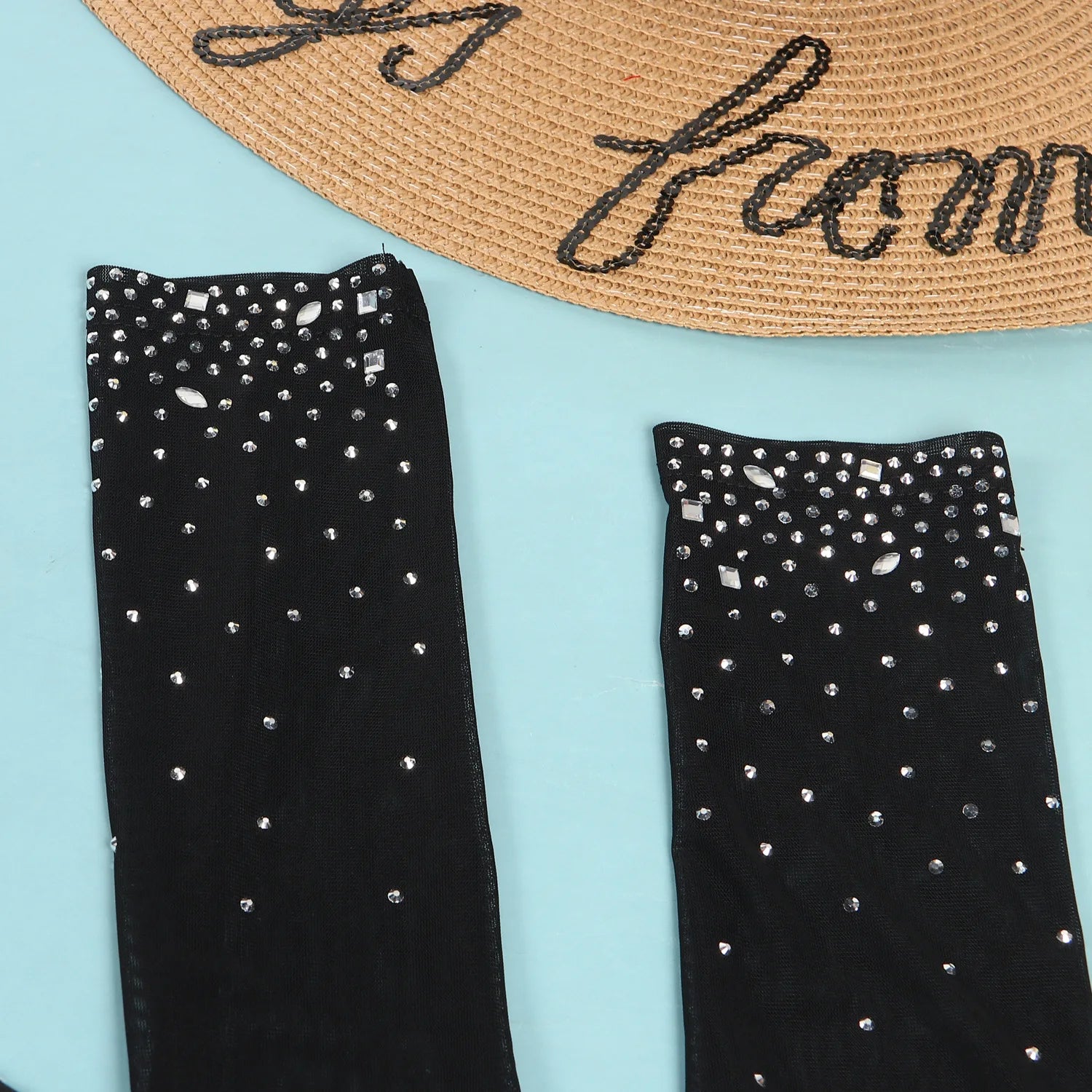 Sexy Party Jumpsuits Women 2024 Autumn Solid Mesh Diamond Fashion Long Sleeve Pants Jumpsuit Clubwear Female Overalls Streetwear - Duce Closet