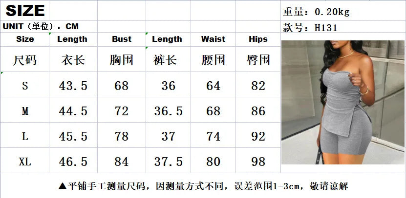Two Piece Summer Outfits Women 2024 Fashion Sleeveless Top & Solid Shorts Y2k Casual Versatile Knit Suit for Female Streetwear - Duce Closet