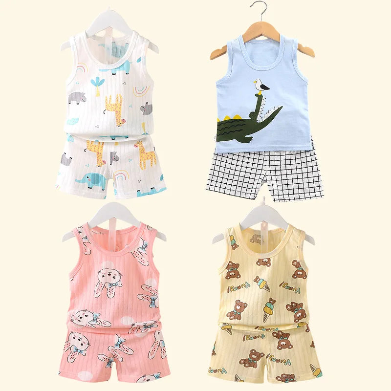 2-Piece Baby Boys’ Summer Outfit - Duce Closet