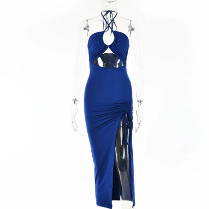 Sleeveless Bodycon Midi Dress - Duce Closet