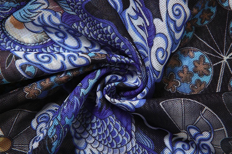 Nibber Colorful Print Jumpsuit Women Mesh  See Through Coquette Summer Backless Peach Buttocks Tight Activity Clubwear Overalls - Duce Closet