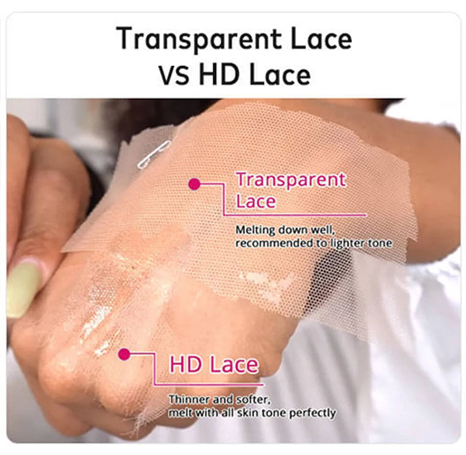 13x6 HD Transparent 613 Blonde Lace Frontal Human Hair Wigs Brazilian Straight Lace Front Human Hair Wigs Can Be Dyed Any Color - Duce Closet