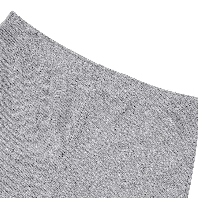 Two Piece Summer Outfits Women 2024 Fashion Sleeveless Top & Solid Shorts Y2k Casual Versatile Knit Suit for Female Streetwear - Duce Closet