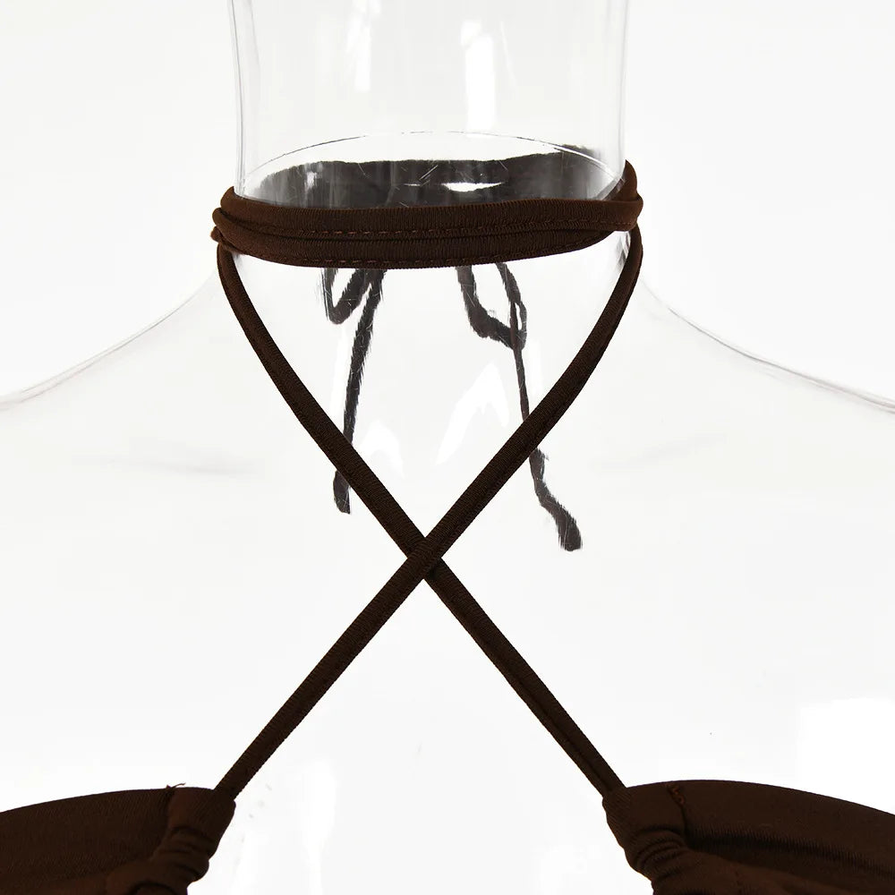 Sleeveless Bodycon Midi Dress - Duce Closet