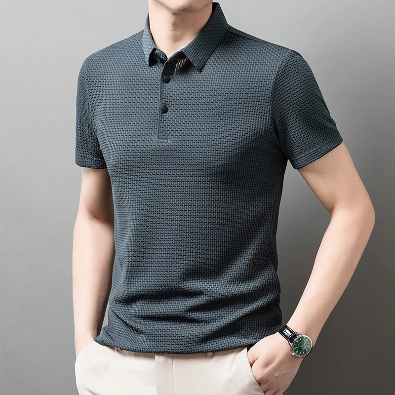 Men's Business Casual Polo Shirt - Duce Closet