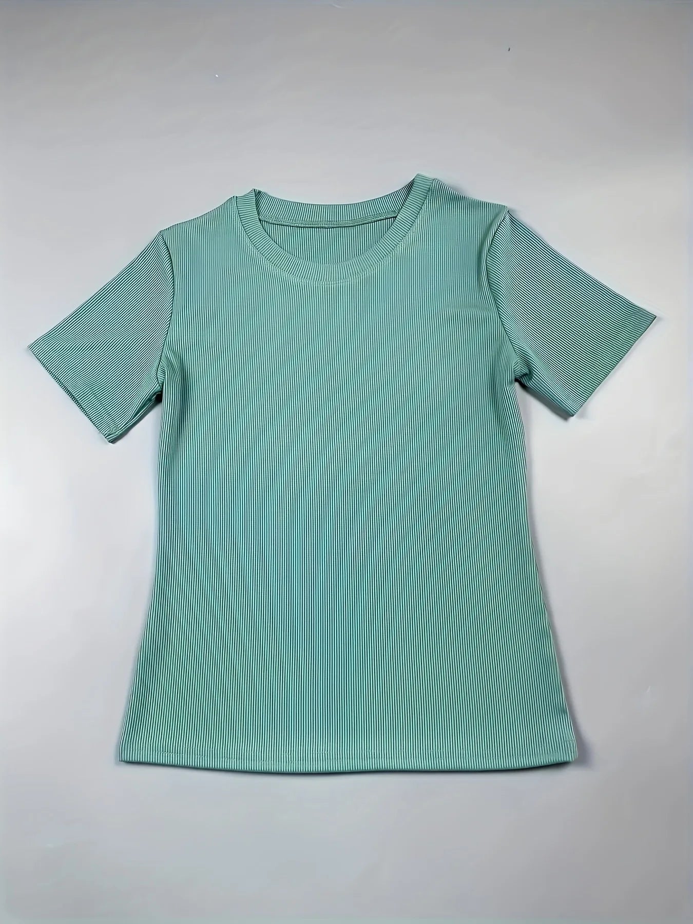 New style Lounge Wear Ribbed Casual 2 Piece Summer Shorts Set For Women Sleeve Top+Elastic Leggings Outfits - Duce Closet