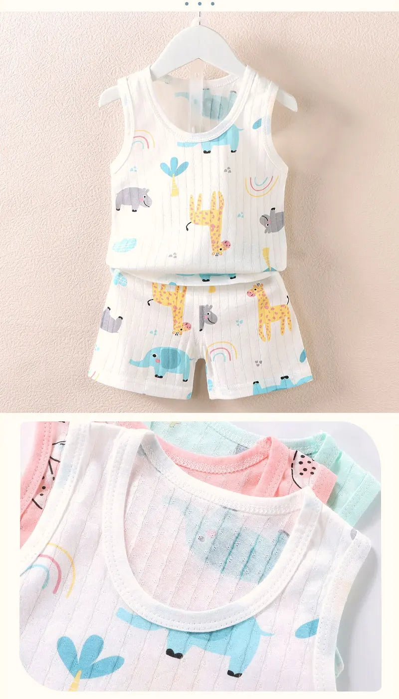 2-Piece Baby Boys’ Summer Outfit - Duce Closet