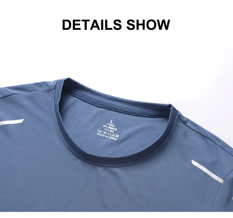 Men’s Quick-Dry Outdoor Sports T-Shirt - Duce Closet