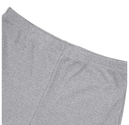 Two Piece Summer Outfits Women 2024 Fashion Sleeveless Top & Solid Shorts Y2k Casual Versatile Knit Suit for Female Streetwear - Duce Closet